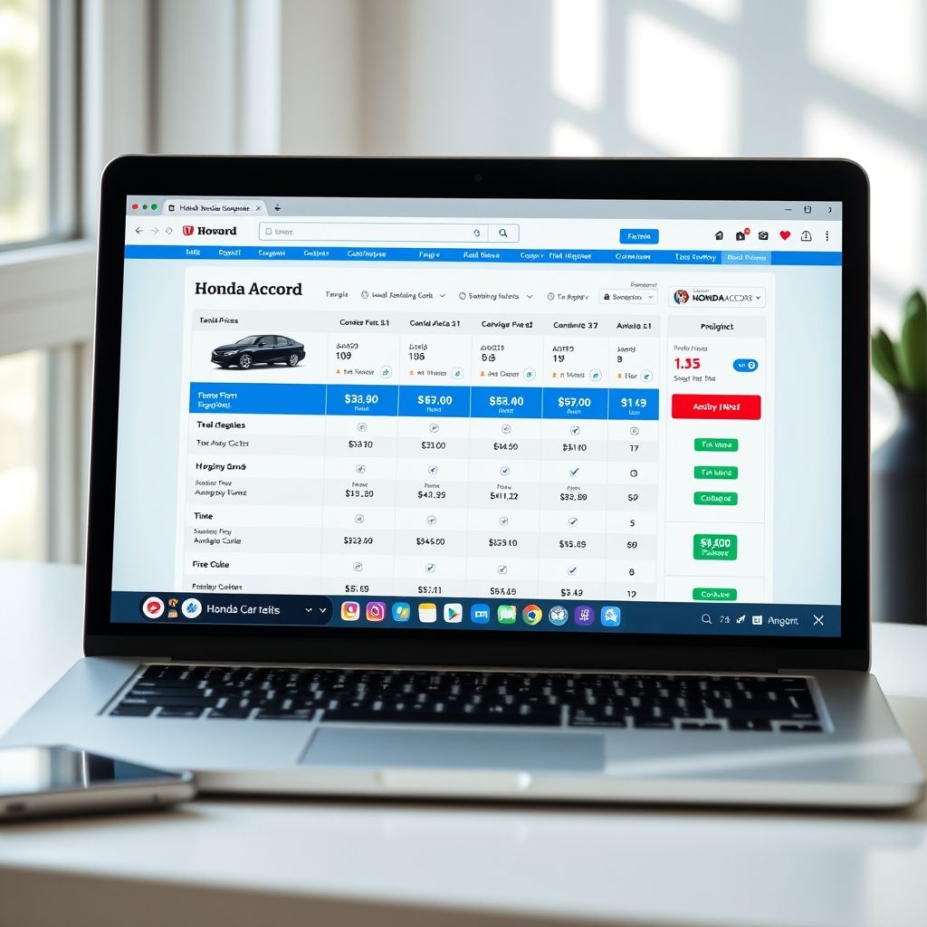 เว็บไซต์เช็คราคา Accord